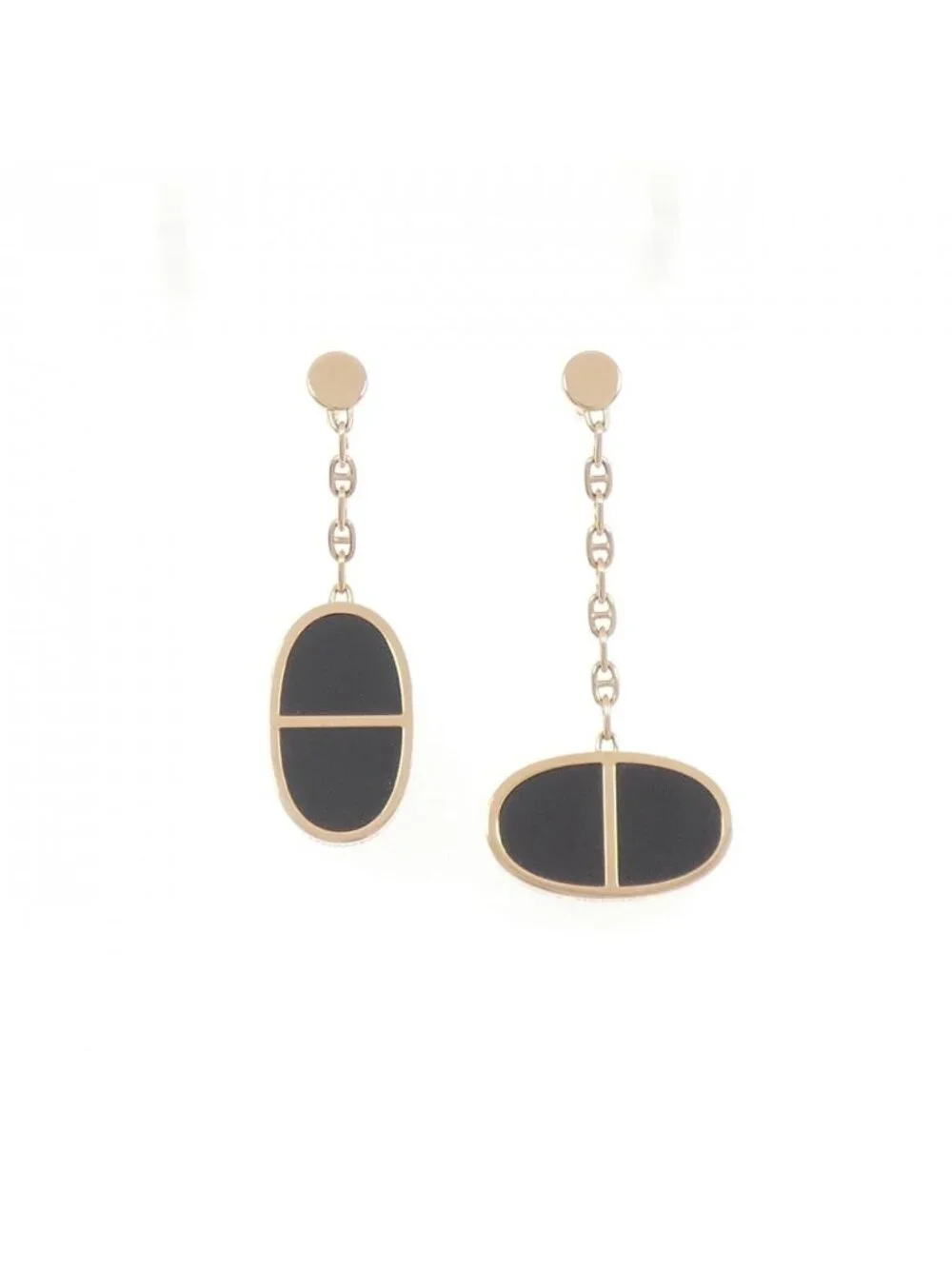 Hermes Chaine D'ancre Verso Earrings